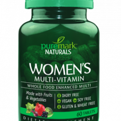 Натурални Мултивитамини за Жени 60 таблетки | Puremark Naturals